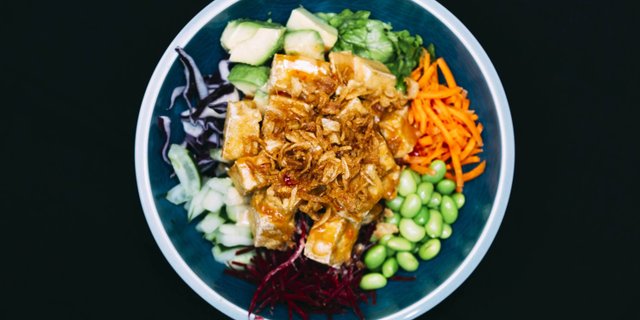 Gluten-Free Soy-Mate Tofu Bowl