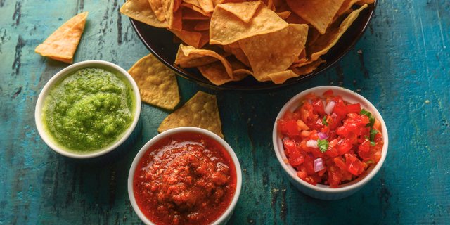 Large Chips & Salsa Trio