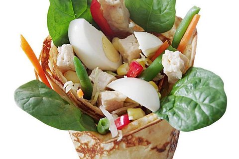Chicken Teriyaki Crepe