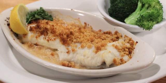 Baked Scrod Platter