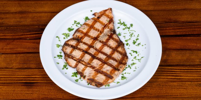 Fire Grilled Salmon