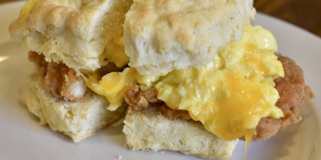 Chicken, Egg & Cheeser Sandwich
