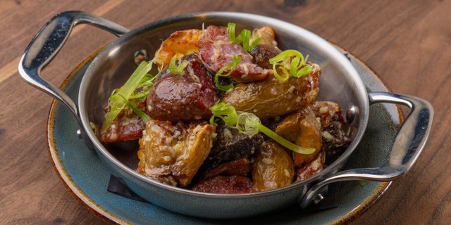 Ripped Fingerling Potatoes
