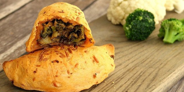Roasted Veggie Empanada