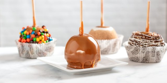 Plain Caramel Apple