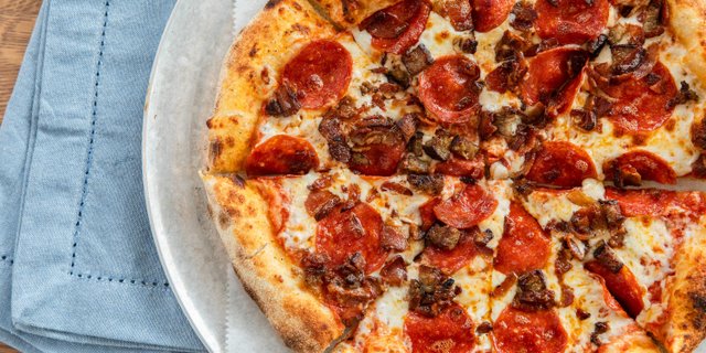 Meat Lover's Pita Pizza