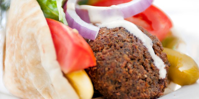 Vegan Falafel Pita
