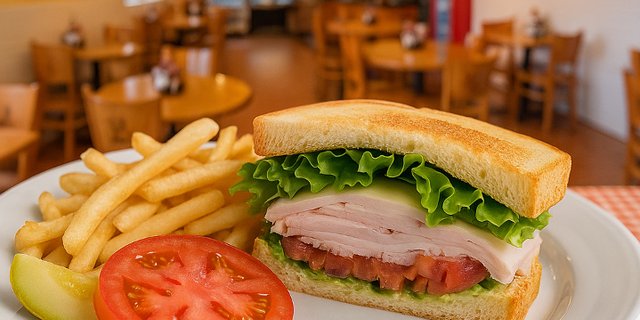 Country-Smoked Turkey Breast Sandwich