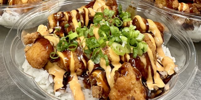 Crispy Chicken Rice Bowl
