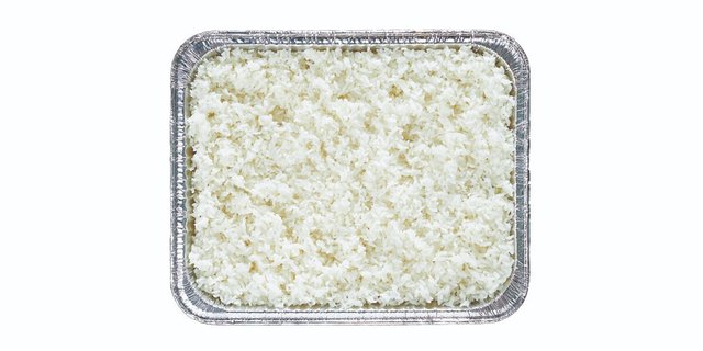 White Rice Platter