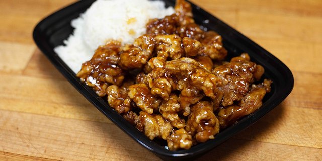 Individual Orange Beef