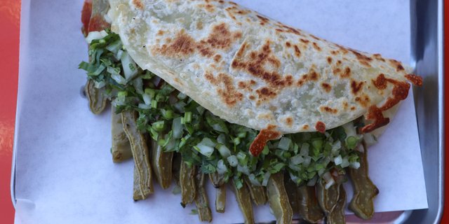 Seasonal Veggie Tacodillas