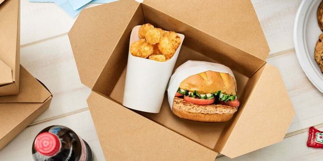 Chicken Smash® Burger Boxed Lunch