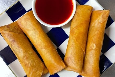 Crispy Veggie Spring Rolls