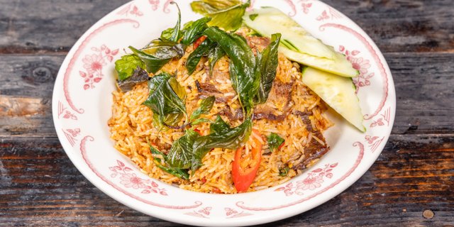 Khao Pad Krapow Nua (Beef Rice)