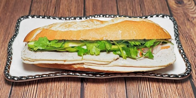 Pate & Steamed Pork Banh Mi