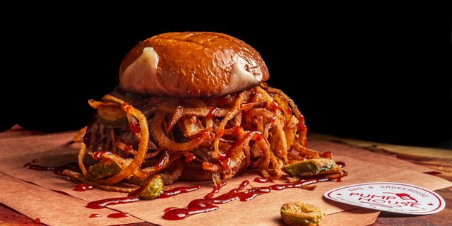 The Peppered Pig Sandwich Meal