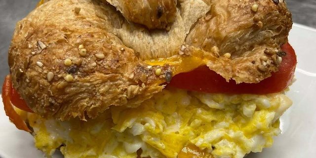 Healthy Wheat Breakfast Sandwich