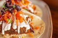 Panko Avocado Tacos