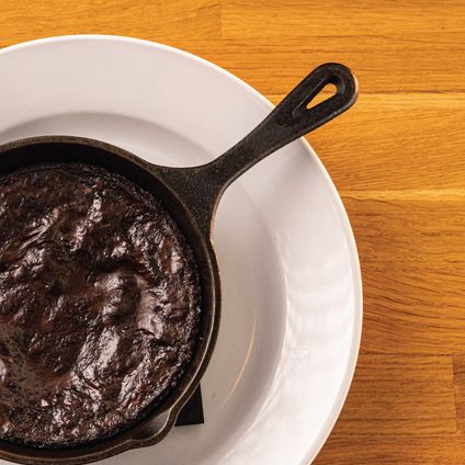 Skillet Baked Brownie