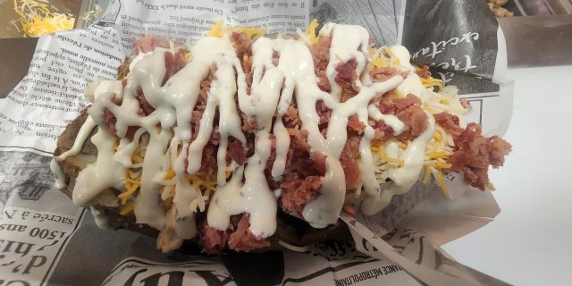 Chicken Bacon Ranch Spud