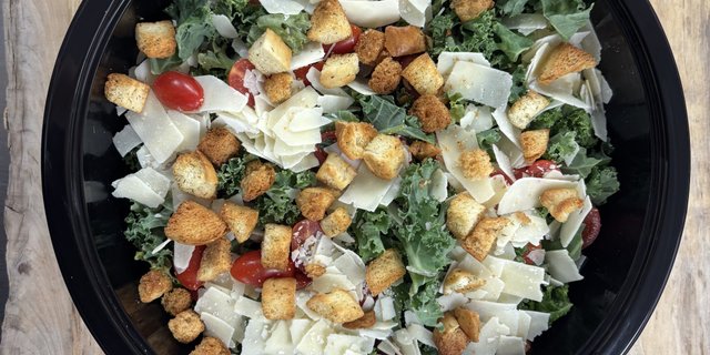 Serrano Caesar Kale Salad