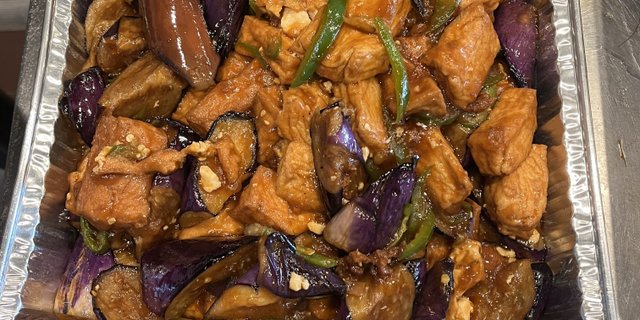 Eggplant Tofu Party Tray