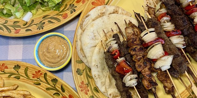Family Mixed Souvlaki Kabob