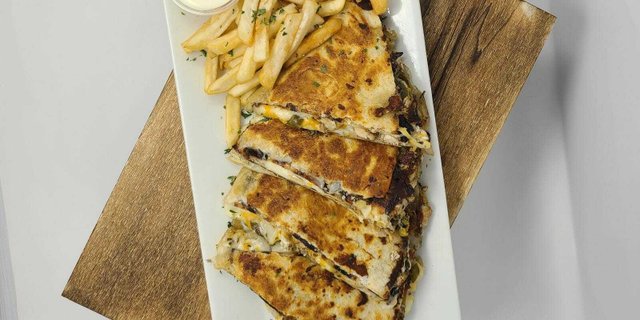 Philly Cheesesteak Quesadilla