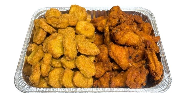 1⁄2 Party Wings + 1⁄2 Chicken Nuggets