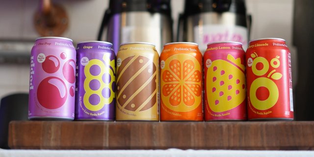 Assorted Poppi Sodas