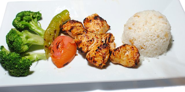Chicken Shish Kebab Tray