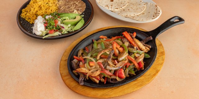 Steak Fajitas Tray
