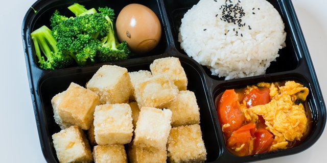 Fried Tofu Bento