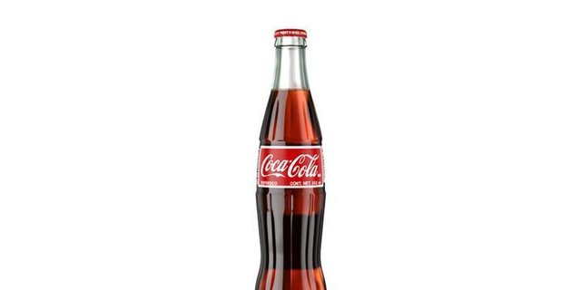 Glass Bottle of Coke