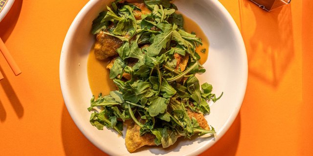 Roasted Mushroom Dumplings