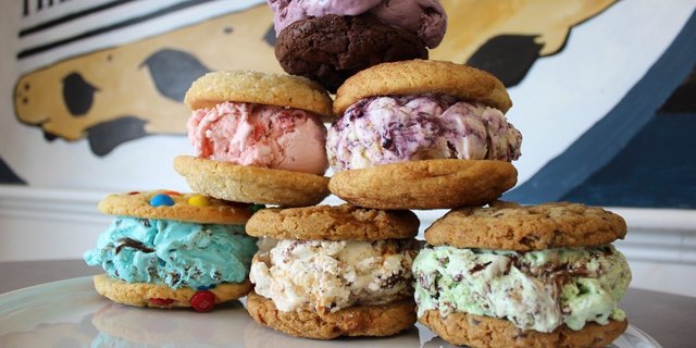 Cookie Monstah Favorites Ice Cream Cookie Sandwiches