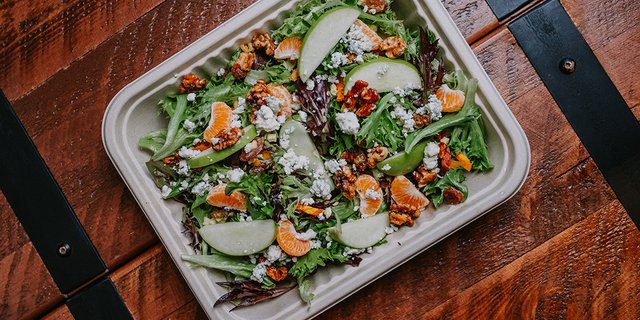 Spring Mix Fruit & Nut Salad
