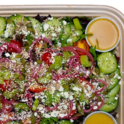 Harvest Kitchen Mediterranean Mix Salad Tray