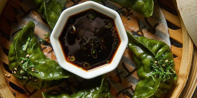 Bamboo Steamed Vegetable Dumplings