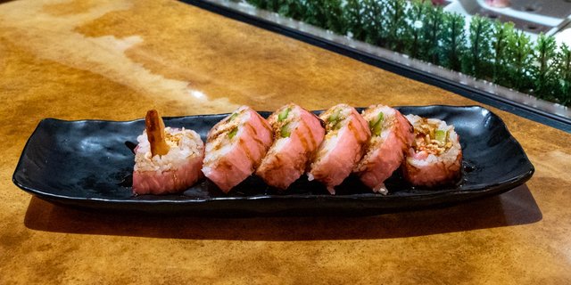 Pink Flamingo Roll