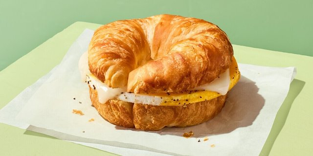 Croissant Egg & Cheese Sandwich
