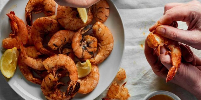Simply Grilled Shrimp