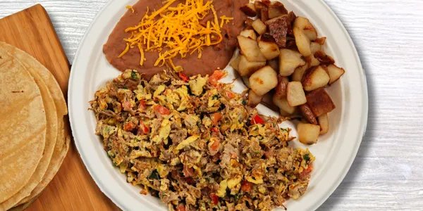 Machaca w/ Egg Breakfast Burrito