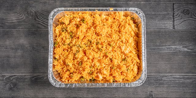 Yellow Veggie Rice Tray