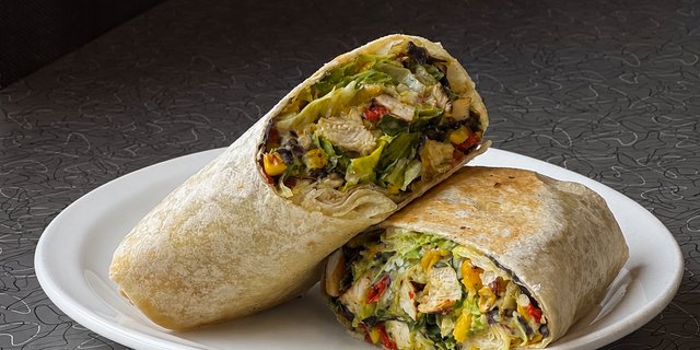 Fiesta Chicken Wraps