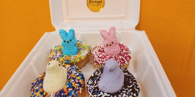 Marshmallow Peep Donut Collection (Box of 4)