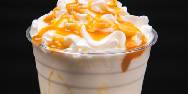 Banana Caramel Milkshake