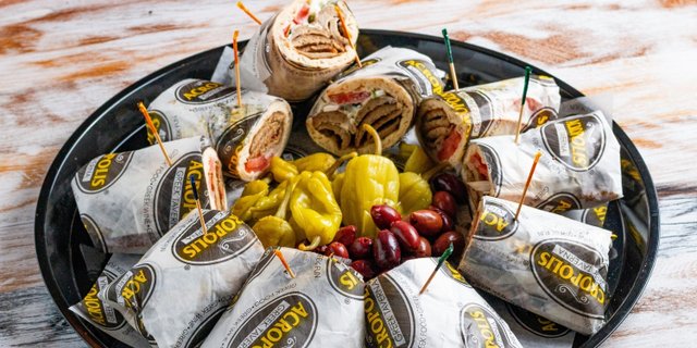 Lamb & Beef Gyro Wrap