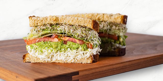 Avocado & Cheese Sandwich